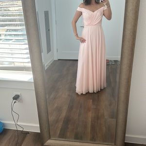 David’s bridal bridesmaid dress